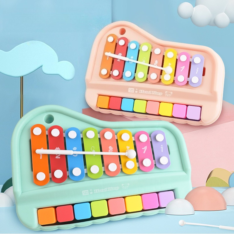 8음계 실로폰 피아노 2-in-1 조기 교육용 악기,  - Musical Instrument Harmonium 리뷰 및 가격
