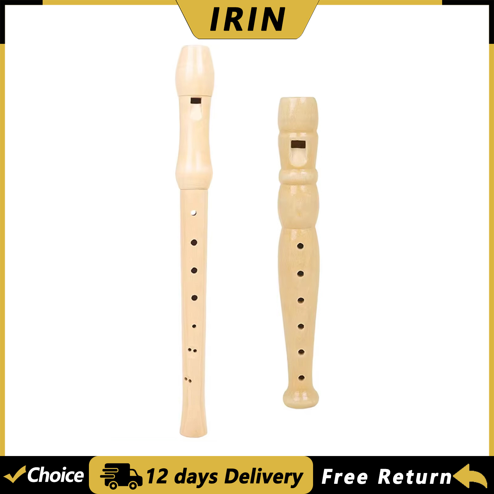IRIN 6/8 홀 레코더 우드 컬러 플루트 레코더 전 - Musical Instrument Harmonium 리뷰 및 가격