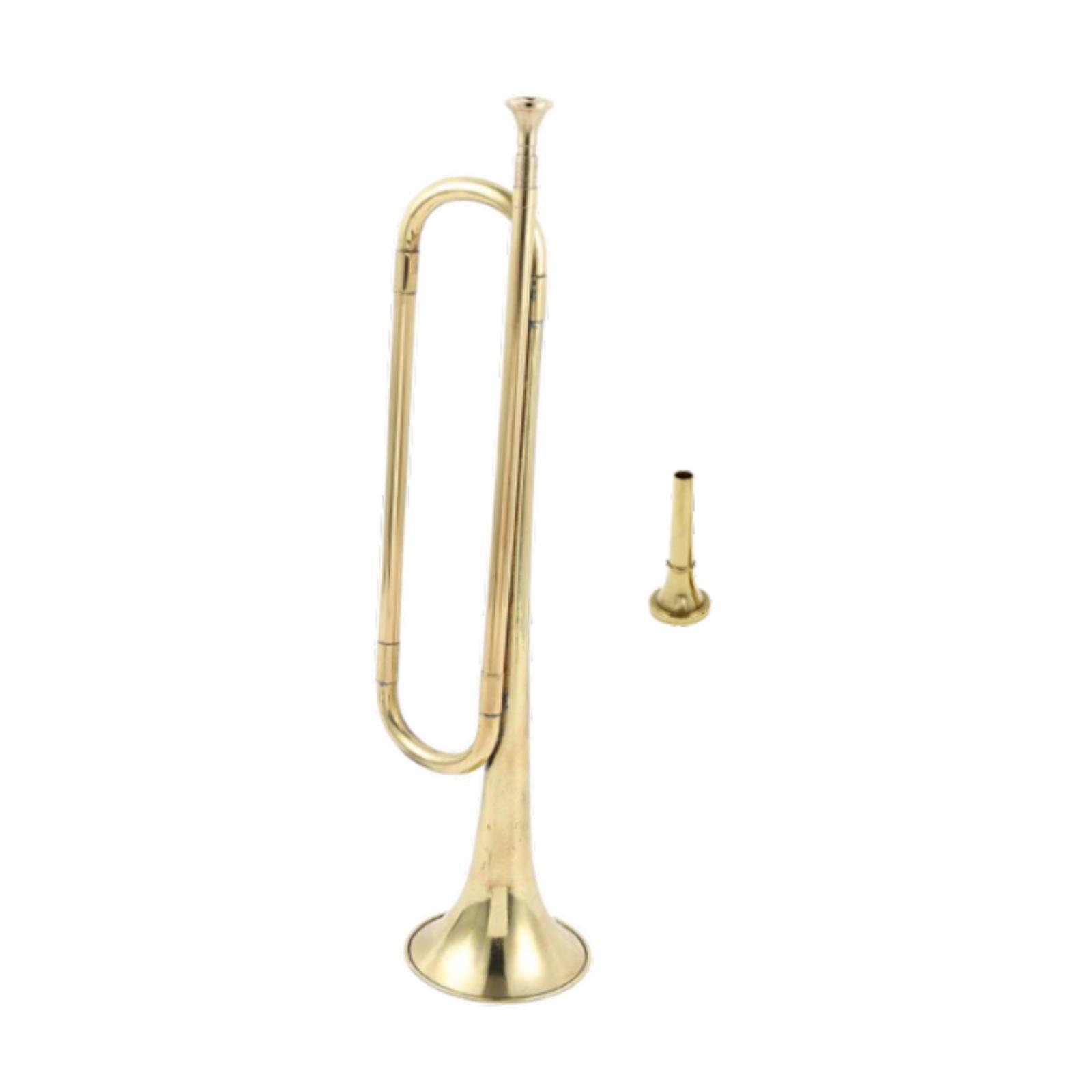 버글 트럼펫 금관악기 노란색 마감 어린이와 성인 학습자 - Musical Instrument Bugle 리뷰 및 가격
