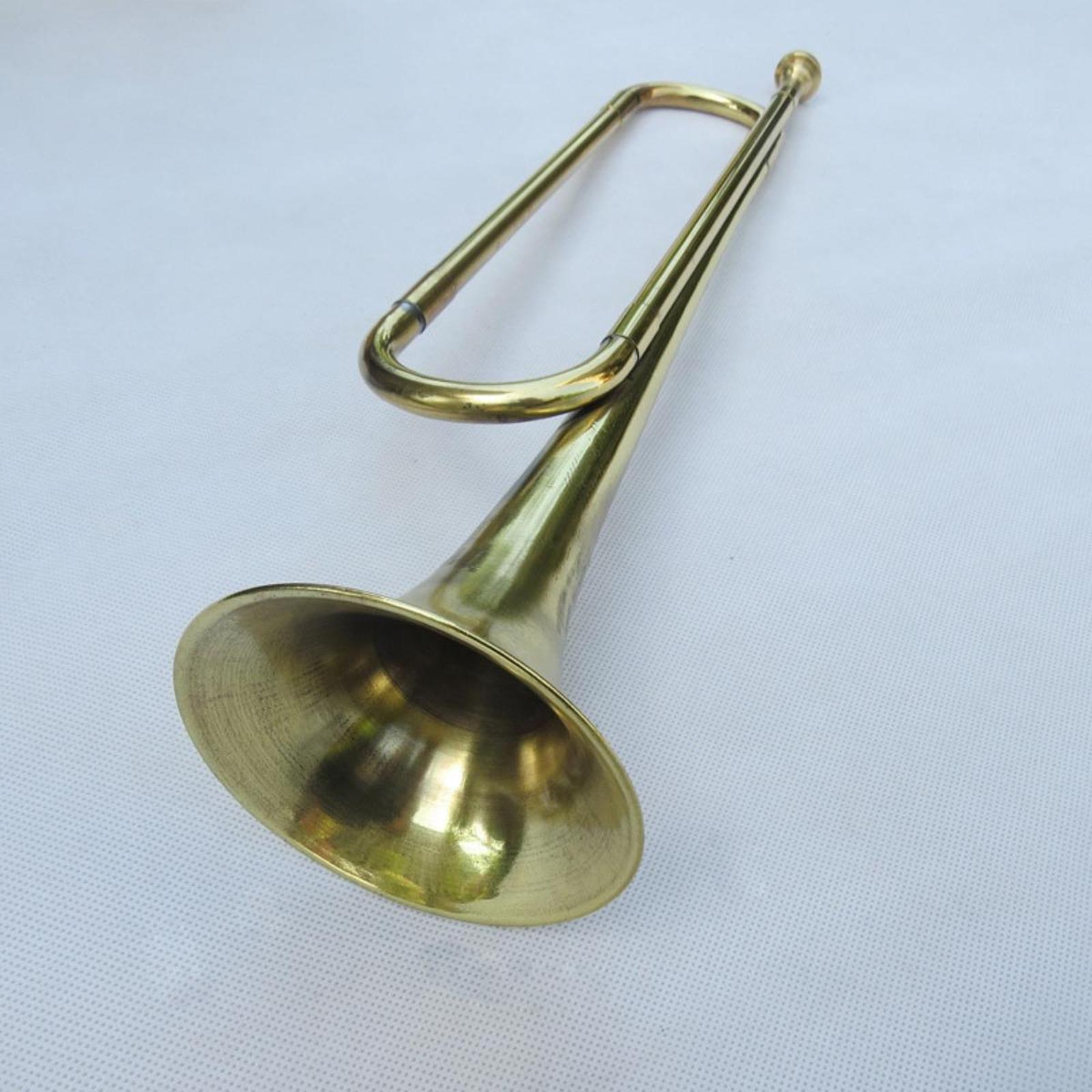 버글 트럼펫 금관악기 노란색 마감 어린이와 성인 학습자 - Musical Instrument Bugle 리뷰 및 가격